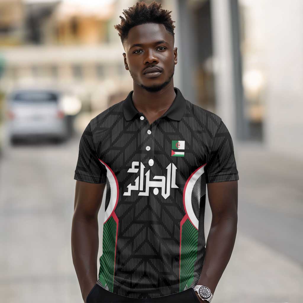 Custom Football Algeria Palestine Polo Shirt Special Edition 2023-2024 LT9