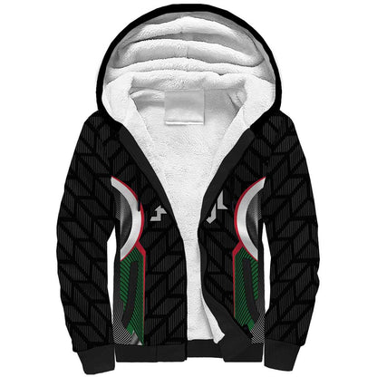 Custom Football Algeria Palestine Sherpa Hoodie Special Edition 2023-2024 - African Pride