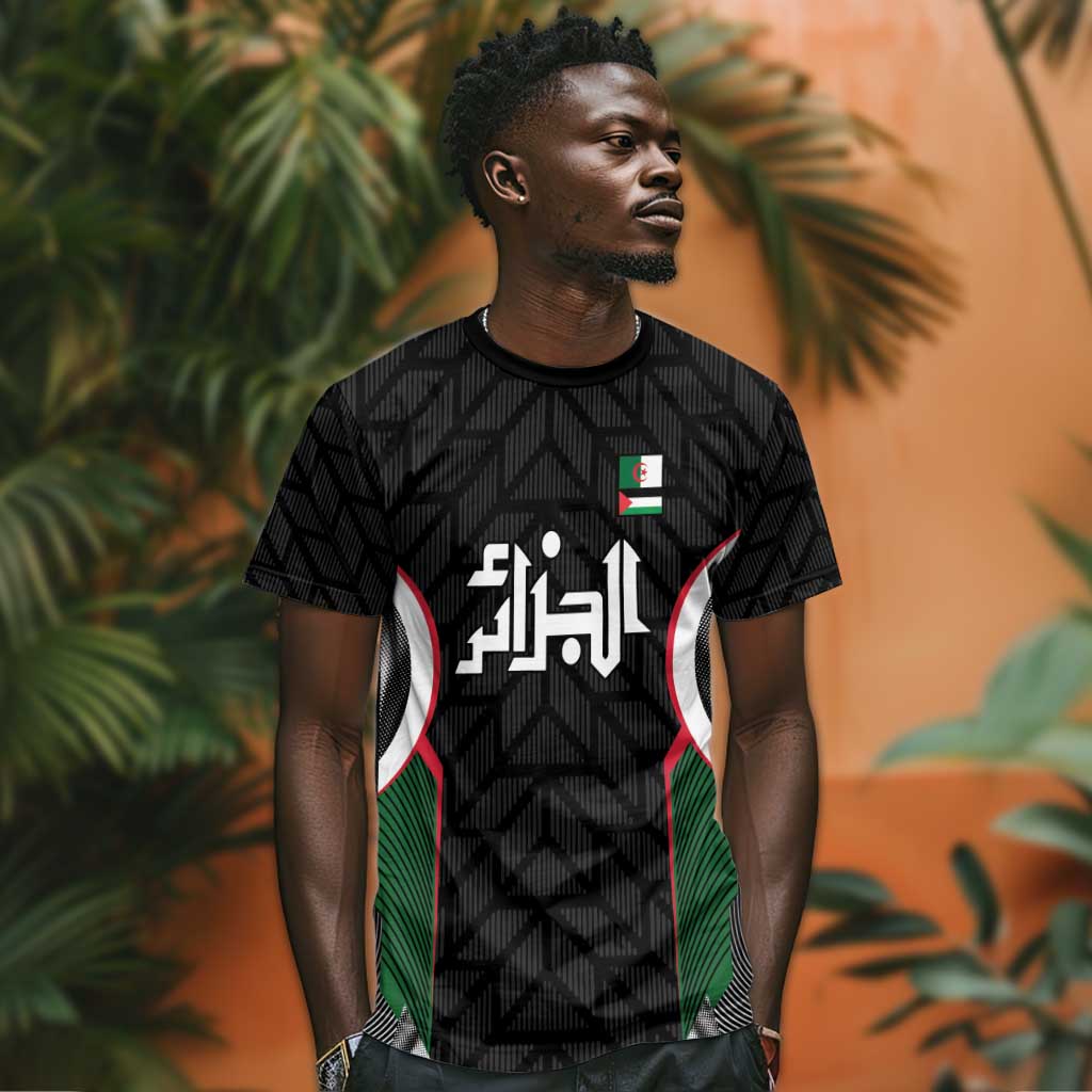 Custom Football Algeria Palestine T shirt Special Edition 2023-2024 - African Pride