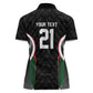 Custom Football Algeria Palestine Women Polo Shirt Special Edition 2023-2024 - African Pride