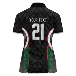 Custom Football Algeria Palestine Women Polo Shirt Special Edition 2023-2024 - African Pride