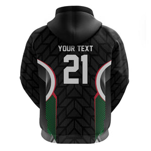 Custom Football Algeria Palestine Zip Hoodie Special Edition 2023-2024 - African Pride