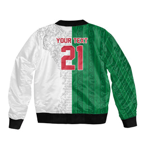 World Football 2026 Algeria Custom Bomber Jacket Algeria Culture Heritage - African Pride