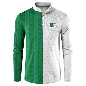 World Football 2026 Algeria Custom Button Sweatshirt Algeria Culture Heritage