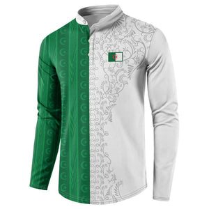 World Football 2026 Algeria Custom Button Sweatshirt Algeria Culture Heritage