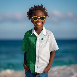 World Football 2026 Algeria Custom Kid Hawaiian Shirt Algeria Culture Heritage LT9