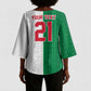 World Football 2026 Algeria Custom Kimono Sleeve Blouse Algeria Culture Heritage - African Pride