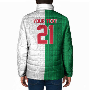World Football 2026 Algeria Custom Padded Jacket Algeria Culture Heritage - African Pride