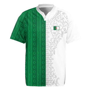 World Football 2026 Algeria Custom Rugby Jersey Algeria Culture Heritage - African Pride