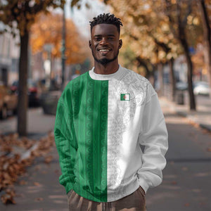 World Football 2026 Algeria Custom Sweatshirt Algeria Culture Heritage - African Pride
