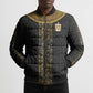 World Football 2026 Egypt Custom Bomber Puffer Jacket Ancient Egyptian Hieroglyphs - African Pride