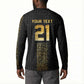 World Football 2026 Egypt Custom Button Sweatshirt Ancient Egyptian Hieroglyphs