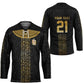 World Football 2026 Egypt Custom Hockey Jersey Ancient Egyptian Hieroglyphs - African Pride