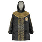 World Football 2026 Egypt Custom Kid Wearable Blanket Hoodie Ancient Egyptian Hieroglyphs - African Pride