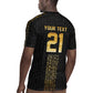 World Football 2026 Egypt Custom Rugby Jersey Ancient Egyptian Hieroglyphs - African Pride