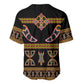 Bamenda Toghu Baseball Jersey Traditional Attire Pattern