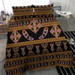 Bamenda Toghu Bedding Set Traditional Attire Pattern
