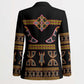 Bamenda Toghu Blazer Traditional Attire Pattern
