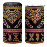Bamenda Toghu 4 in 1 Can Cooler Tumbler Traditional Attire Pattern