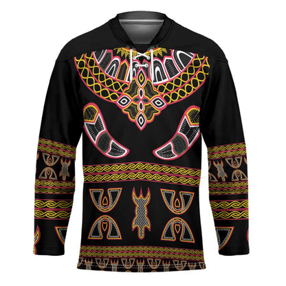 Bamenda Toghu Hockey Jersey Traditional Attire Pattern