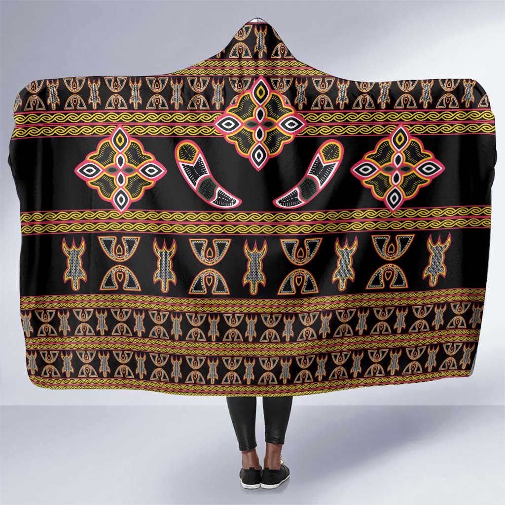 Bamenda Toghu Hooded Blanket Traditional Attire Pattern by African ...