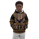 Bamenda Toghu Kid Hoodie Traditional Attire Pattern