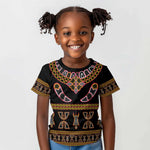 Bamenda Toghu Kid T shirt Traditional Attire Pattern