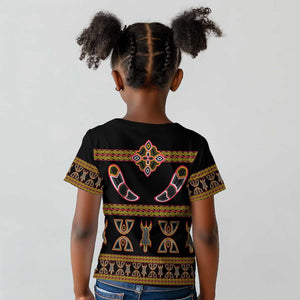 Bamenda Toghu Kid T shirt Traditional Attire Pattern