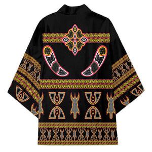 Bamenda Toghu Kimono Traditional Attire Pattern
