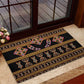 Bamenda Toghu Rubber Doormat Traditional Attire Pattern