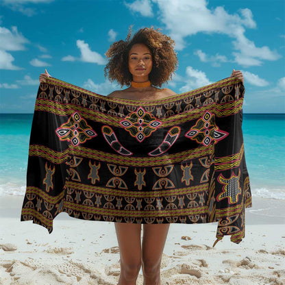 Bamenda Toghu Sarong Traditional Attire Pattern