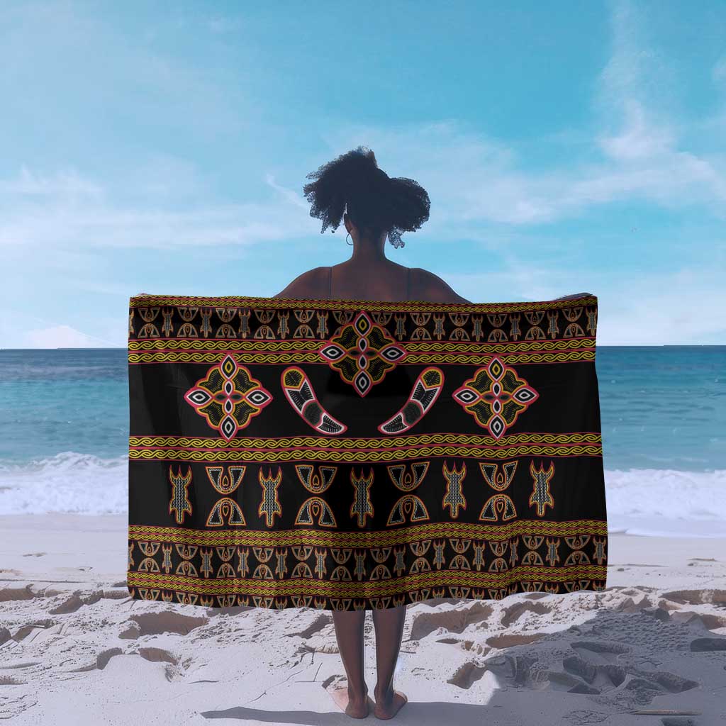 Bamenda Toghu Sarong Traditional Attire Pattern