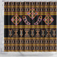Bamenda Toghu Shower Curtain Traditional Attire Pattern