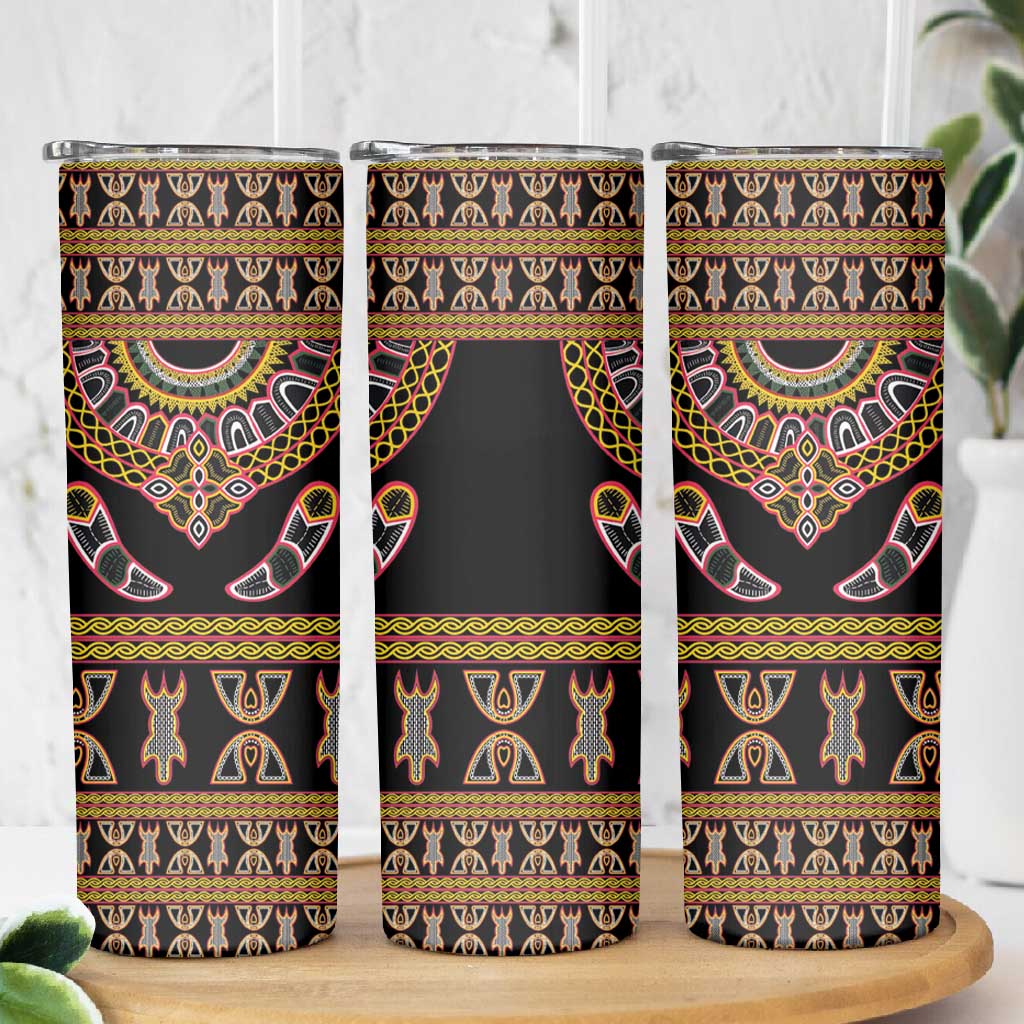Bamenda Toghu Skinny Tumbler Traditional Attire Pattern