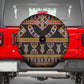 Bamenda Toghu Spare Tire Cover Traditional Attire Pattern