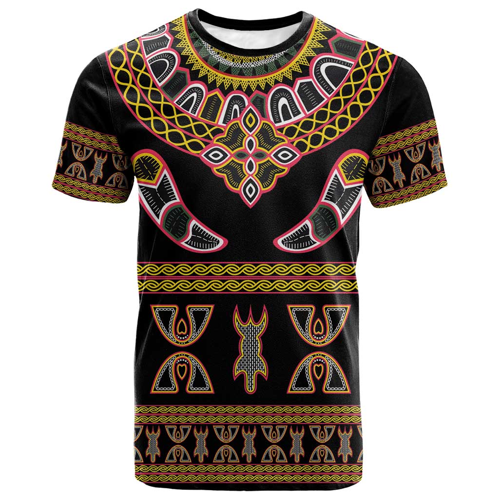 Bamenda Toghu T shirt Traditional Attire Pattern