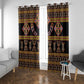 Bamenda Toghu Window Curtain Traditional Attire Pattern