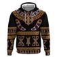 Bamenda Toghu Zip Hoodie Traditional Attire Pattern