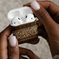 Cameroon Cheetah Toghu Pattern AirPods Case