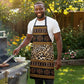 Cameroon Cheetah Toghu Pattern Apron