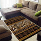 Cameroon Cheetah Toghu Pattern Area Rug