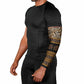 Cameroon Cheetah Toghu Pattern Arm Sleeves