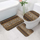 Cameroon Cheetah Toghu Pattern Bathroom Set