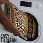 Cameroon Cheetah Toghu Pattern Bathroom Set