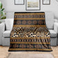 Cameroon Cheetah Toghu Pattern Blanket