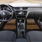 Cameroon Cheetah Toghu Pattern Car Mats