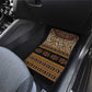 Cameroon Cheetah Toghu Pattern Car Mats