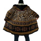 Cameroon Cheetah Toghu Pattern Cloak