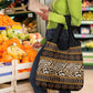 Cameroon Cheetah Toghu Pattern Grocery Bag