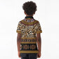 Cameroon Cheetah Toghu Pattern Kid Polo Shirt